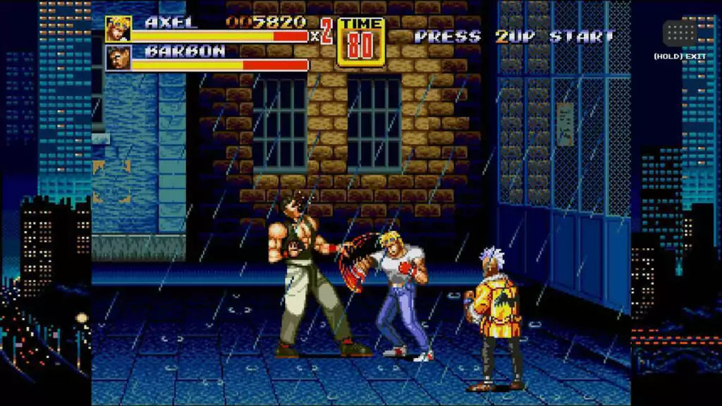 Gameplay e captura de tela de Sega Genesis Classics - PS4