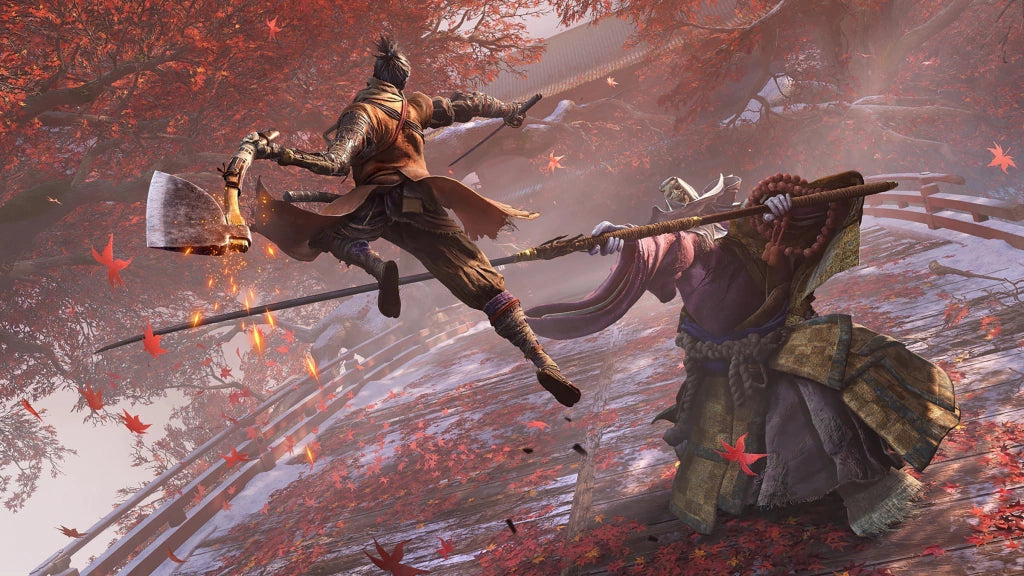 Gameplay e captura de tela de Sekiro Shadows Die Twice - PS4
