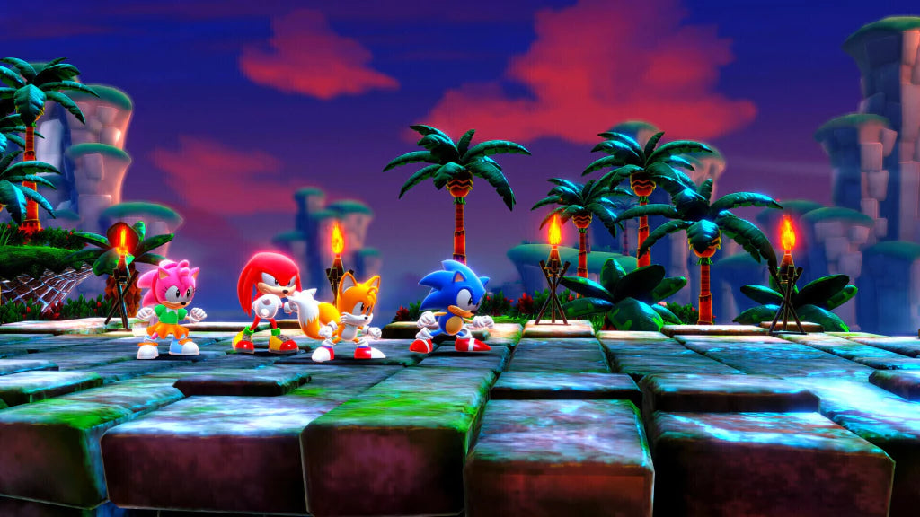 Gameplay e captura de tela de Sonic Superstars - PS5