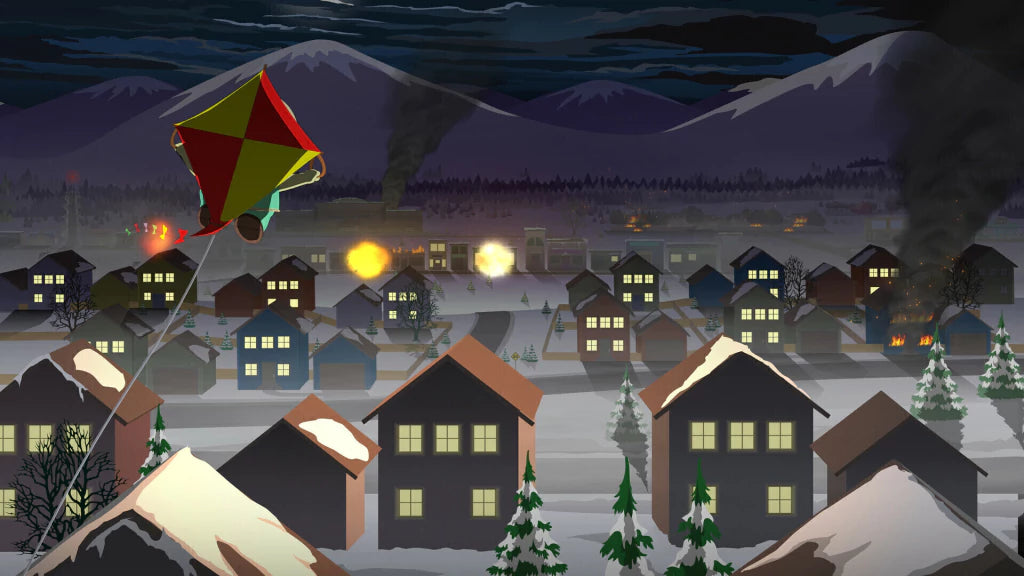 Gameplay e captura de tela de South Park: A Fenda Que Abunda Força - PS4