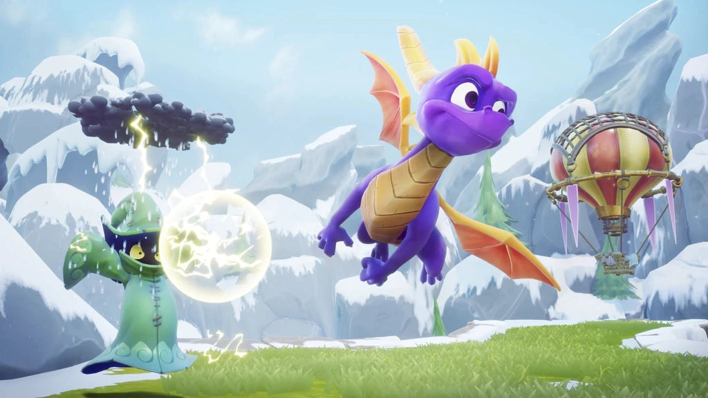 Gameplay e captura de tela de Spyro Reignited Trilogy - PS4