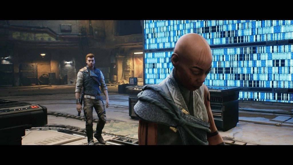 Gameplay e captura de tela de Star Wars Jedi: Survivor - PS5