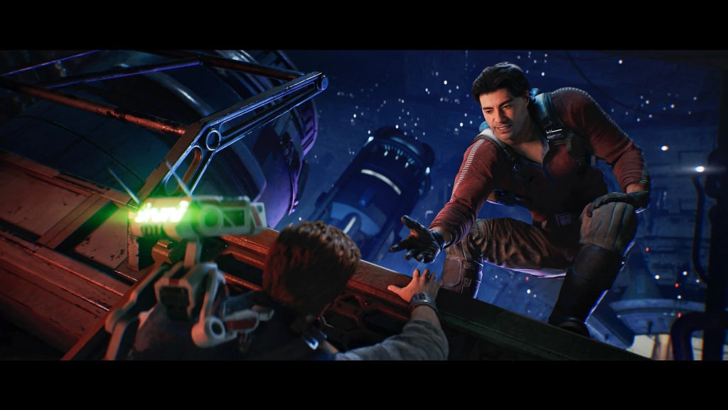 Gameplay e captura de tela de Star Wars Jedi: Survivor - PS5