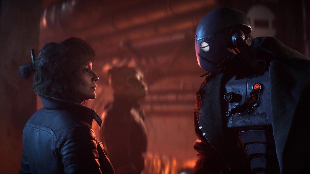 Gameplay e captura de tela de Star Wars Outlaws - PS5