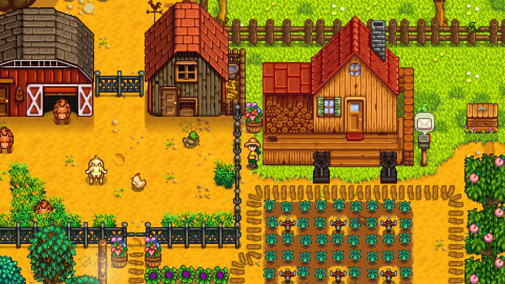 Gameplay e captura de tela de Stardew Valley - PS4