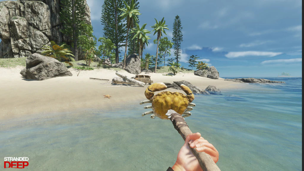 Gameplay e captura de tela de Stranded Deep - PS4