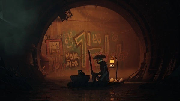 Gameplay e captura de tela de Stray - PS5
