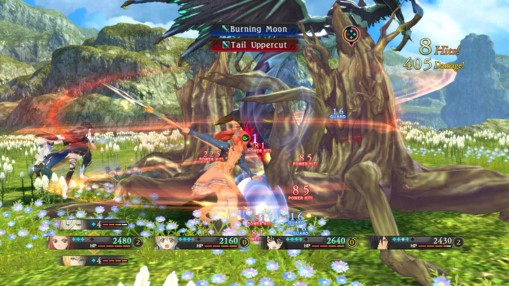 Gameplay e captura de tela de Tales of Berseria - PS4