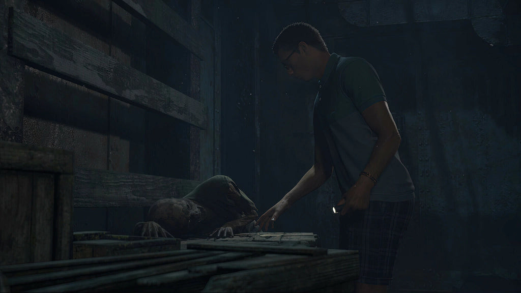 Gameplay e captura de tela de The Dark Pictures Anthology Man of Medan - PS4