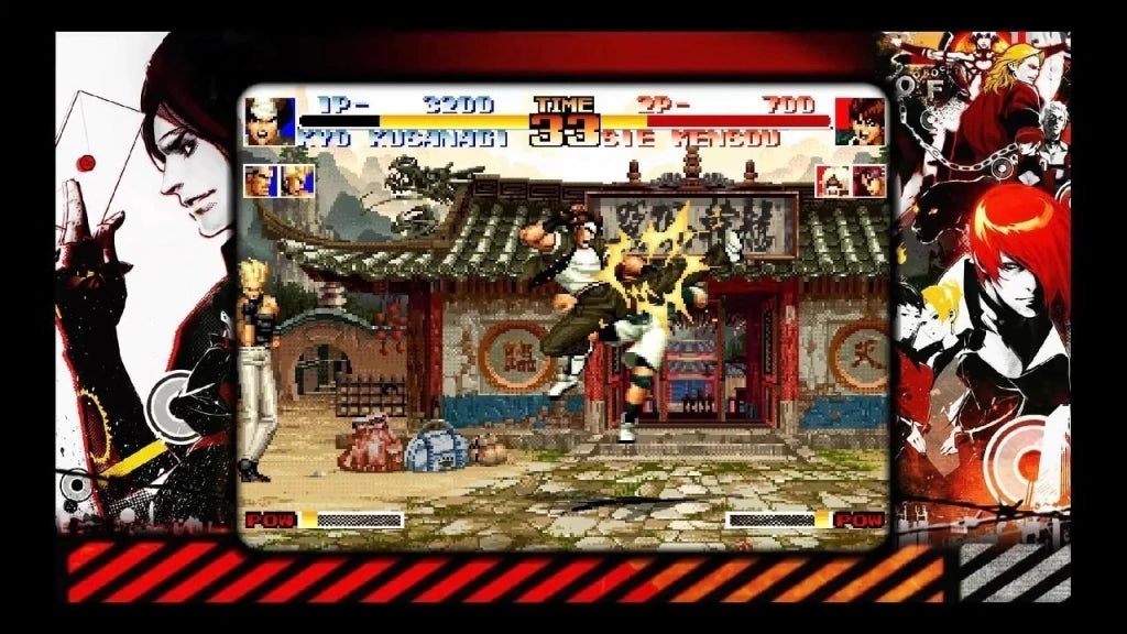Gameplay e captura de tela de The King of Fighters Collection The Orochi Saga - PS4