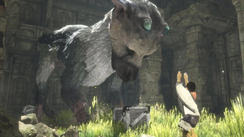 Gameplay e captura de tela de The Last Guardian - PS4