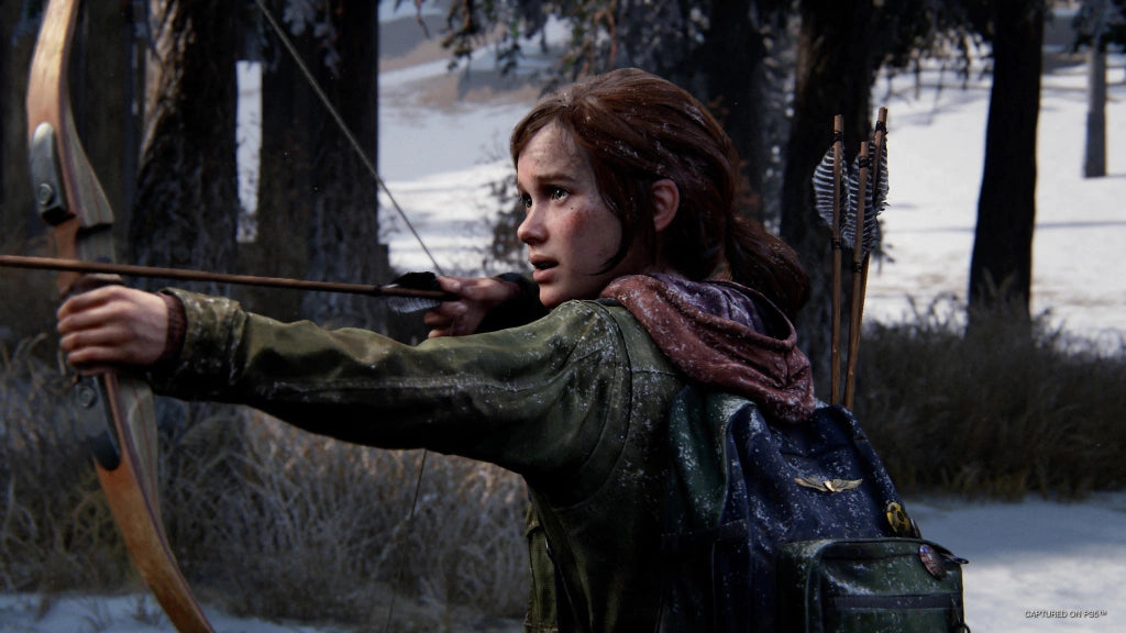 Gameplay e captura de tela de The Last of Us Part I - PS5