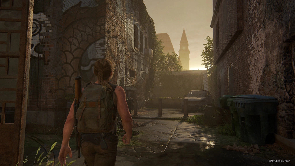 Gameplay e captura de tela de The Last of Us Parte II Remastered - PS5