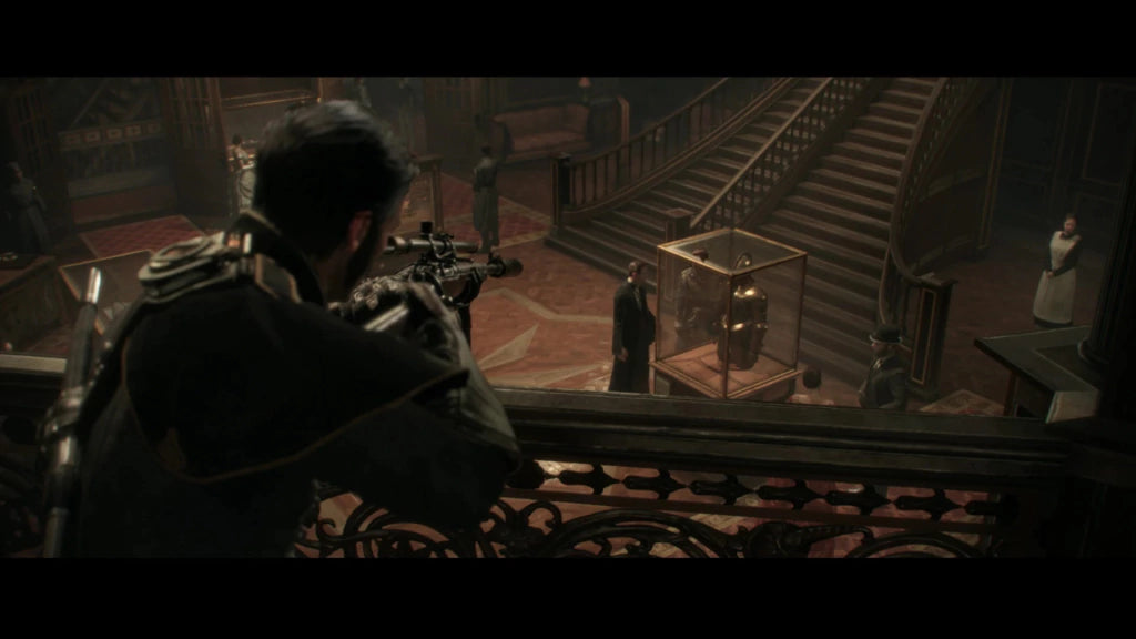 Gameplay e captura de tela de The Order: 1886 - PS4