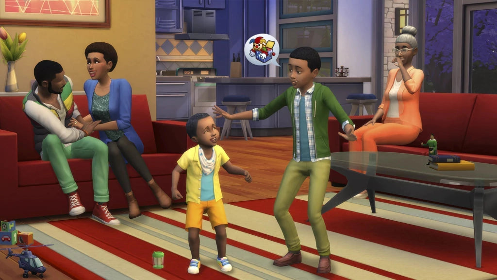 Gameplay e captura de tela de The Sims 4 - PS4
