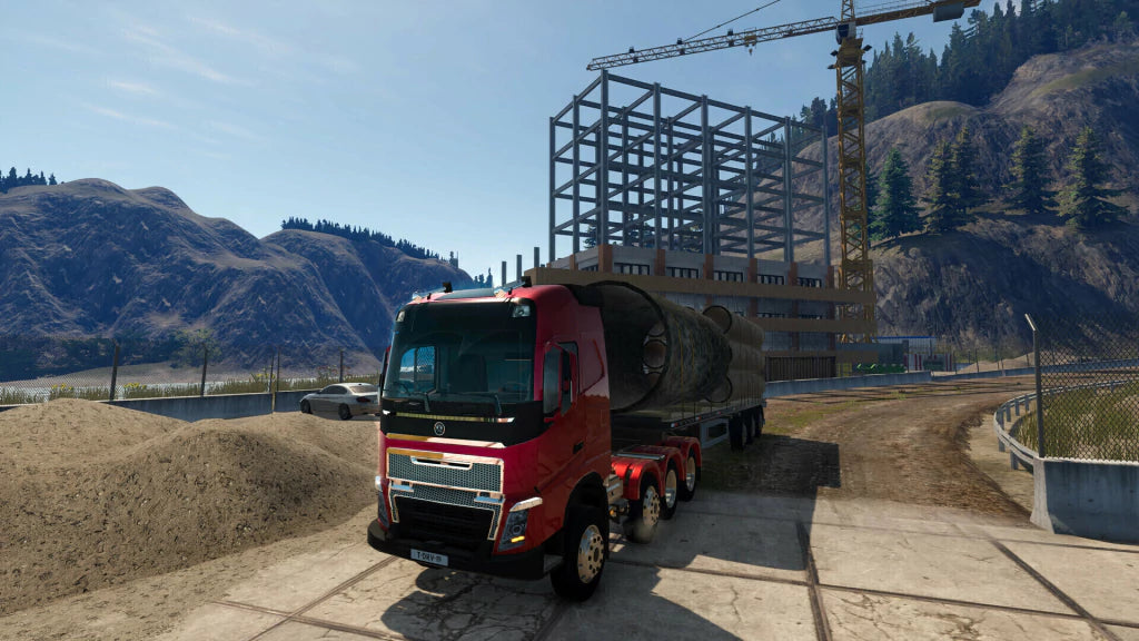 Gameplay e captura de tela de Truck Driver - PS4