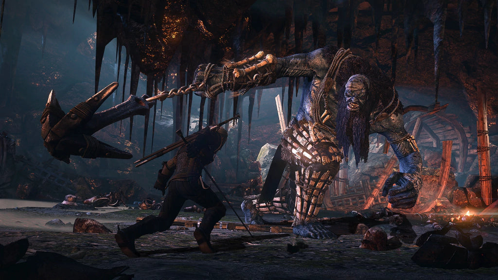 Gameplay e captura de tela de The Witcher 3: Wild Hunt - PS4