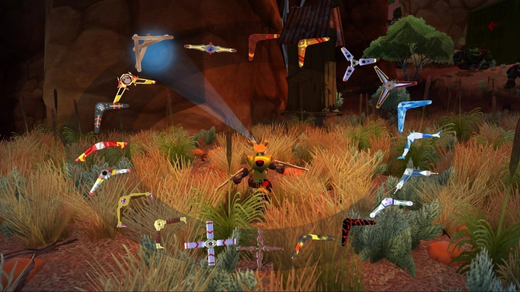 Gameplay e captura de tela de Ty The Tasmanian Tiger 2: Bush Rescue HD - PS4