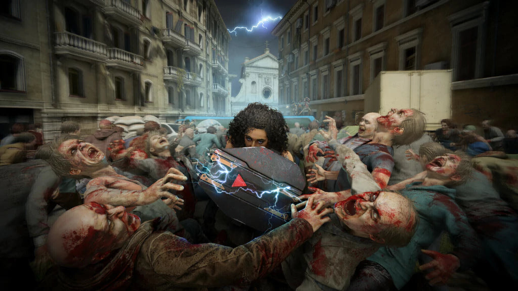Gameplay e captura de tela de World War Z - PS4