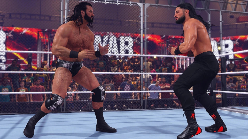 Gameplay e captura de tela de WWE 2k23 - PS5