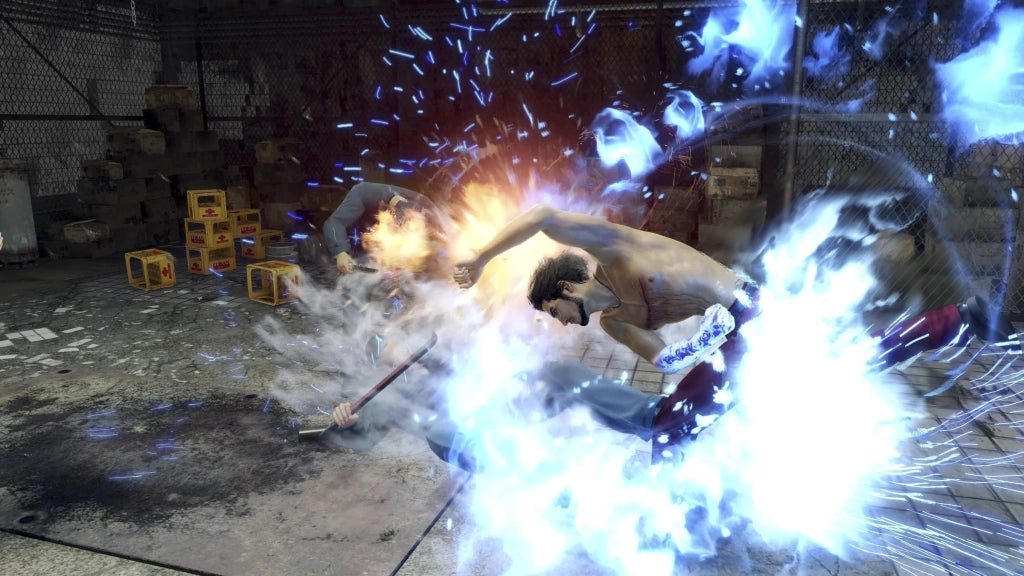 Gameplay e captura de tela de Yakuza Like A Dragon - PS4
