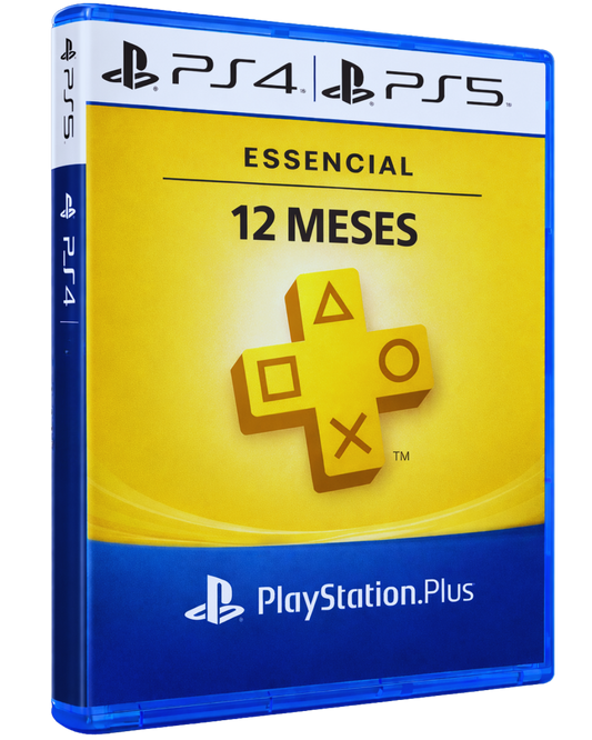PS PLUS ESSENCIAL - 12 MESES (MIDIA DIGITAL)