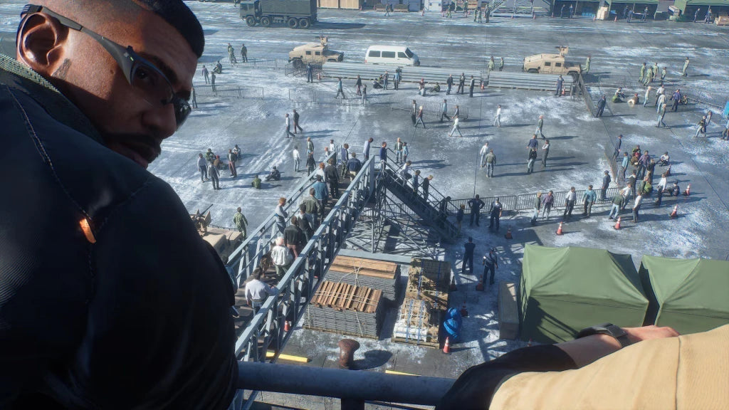 Gameplay e captura de tela de Ace Combat 8: Wings of Theve - PS5