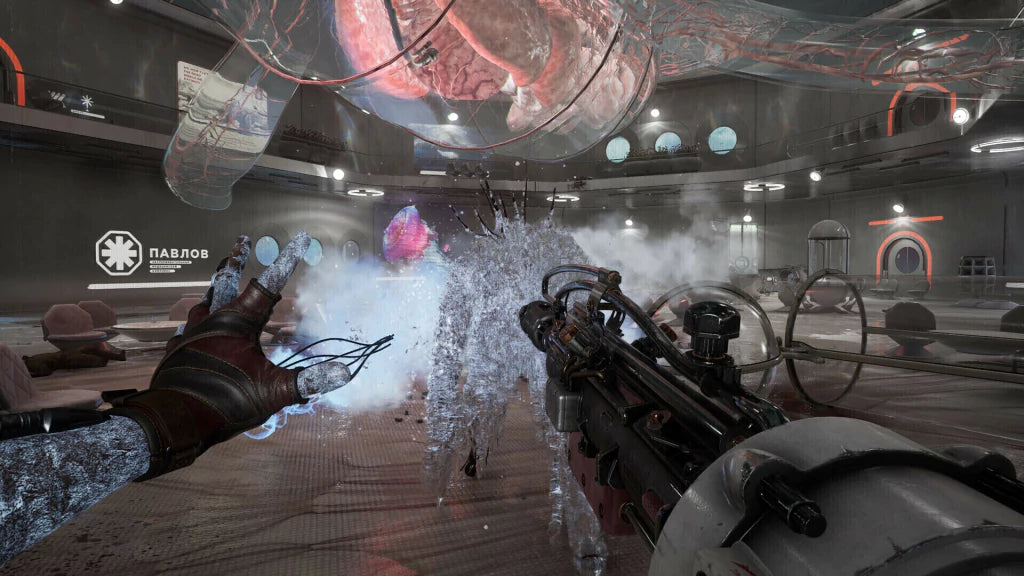Gameplay e captura de tela de Atomic Heart - PS4