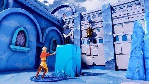 Gameplay e captura de tela de Avatar The Last Airbender: Quest for Balance - PS4