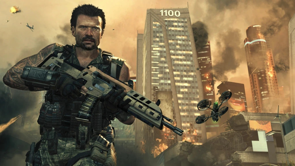 Gameplay e captura de tela de Call of Duty Black Ops II - PS5