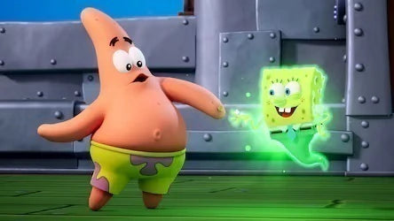 Gameplay e captura de tela de Bob Esponja: Titãs da Maré - PS5