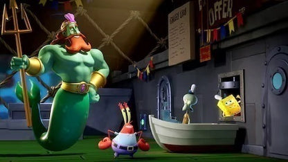 Gameplay e captura de tela de Bob Esponja: Titãs da Maré - PS5