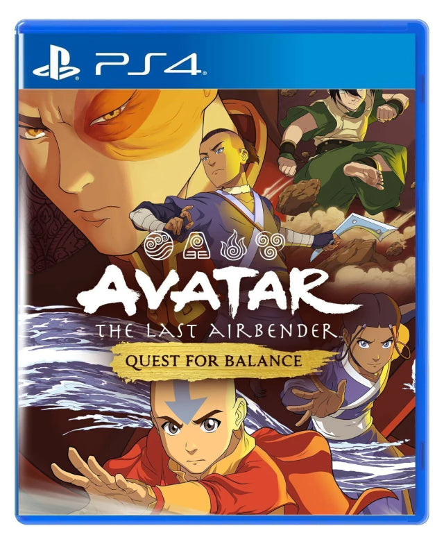 AVATAR THE LAST AIRBENDER: QUEST FOR BALANCE PARA PS4