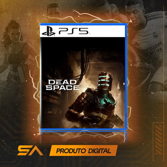 Capa oficial do jogo Dead Space para PS5 em Mídia Digital