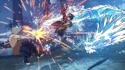 Gameplay e captura de tela de Demon Slayer -Kimetsu no Yaiba- The Hinokami Chronicles 2 Standard Edition - PS5
