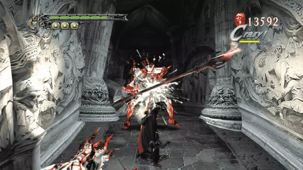 Gameplay e captura de tela de Devil May Cry HD Collection - PS4