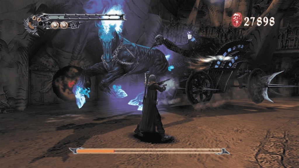 Gameplay e captura de tela de Devil May Cry HD Collection - PS4