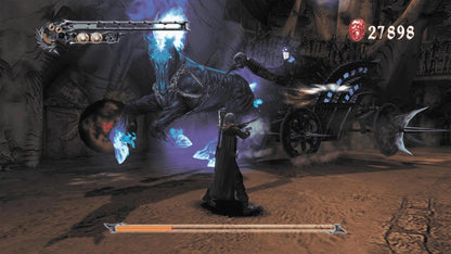 Gameplay e captura de tela de Devil May Cry HD Collection - PS4