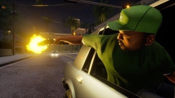 Gameplay e captura de tela de Grand Theft Auto The Trilogy The Definitive Edition GTA - PS5