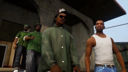 Gameplay e captura de tela de Grand Theft Auto The Trilogy The Definitive Edition GTA - PS5