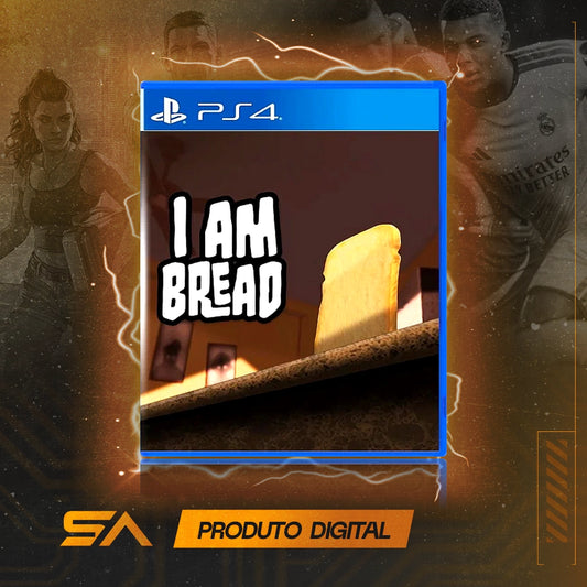 Capa oficial do jogo I Am Bread para PS4 em Mídia Digital