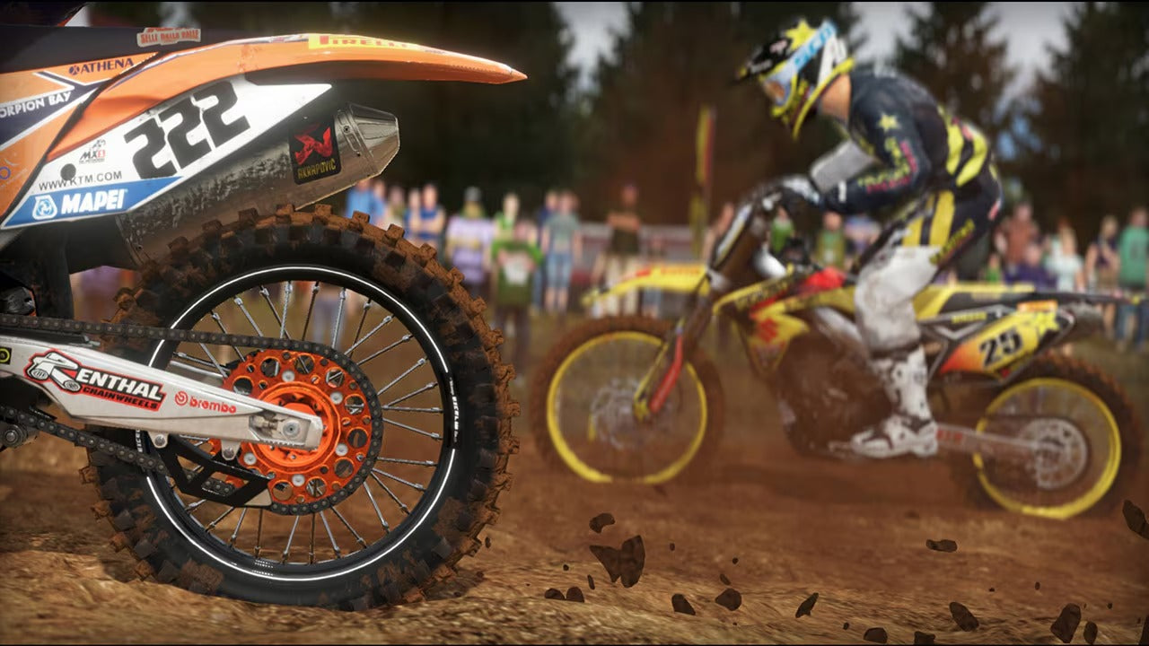 Gameplay e captura de tela de MXGP - The Official Motocross Videogame - PS4