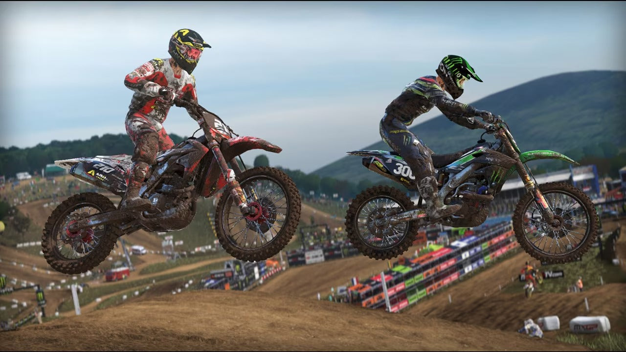 Gameplay e captura de tela de MXGP - The Official Motocross Videogame - PS4
