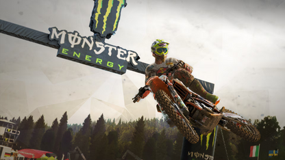 Gameplay e captura de tela de MXGP - The Official Motocross Videogame - PS4
