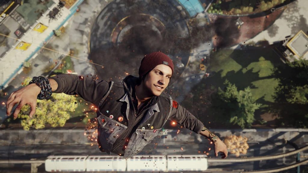 Gameplay e captura de tela de Infamous Second Son - PS4