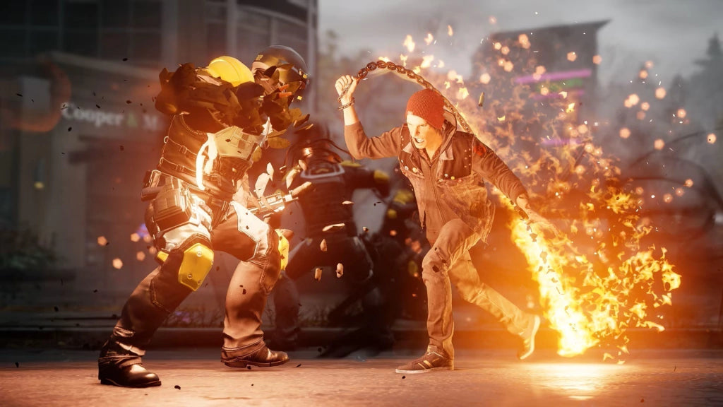 Gameplay e captura de tela de Infamous Second Son - PS4