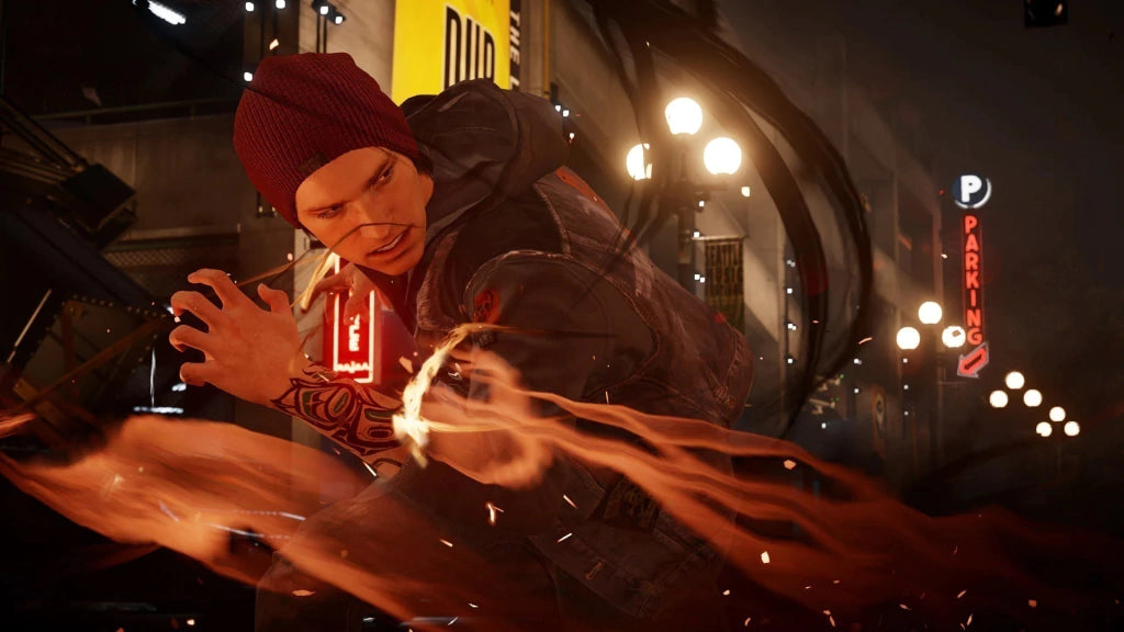 Gameplay e captura de tela de Infamous Second Son - PS4