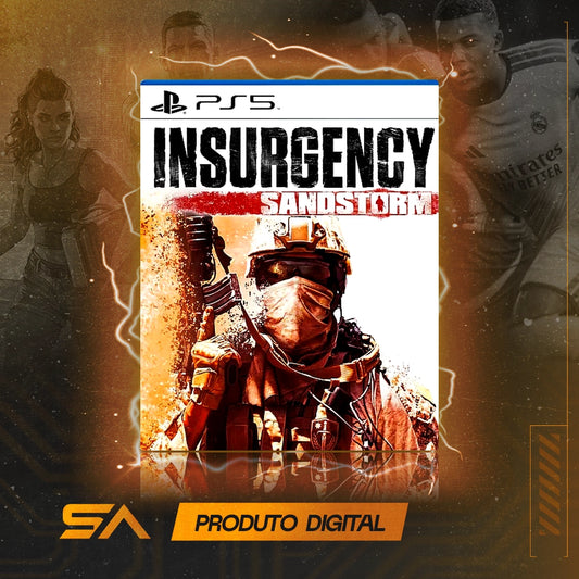 Capa oficial do jogo Insurgency: Sandstorm para PS5 em Mídia Digital