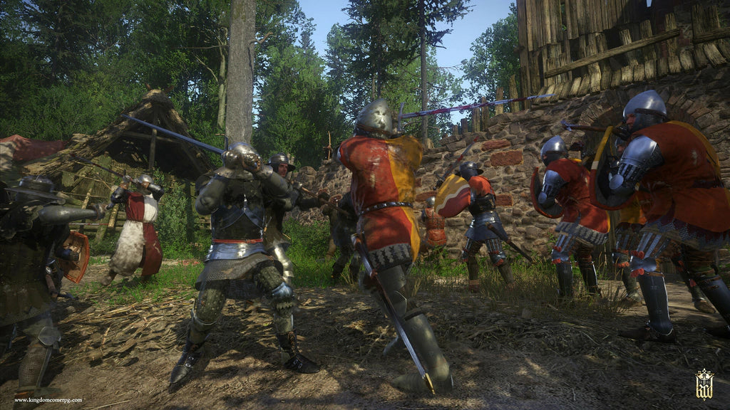 Gameplay e captura de tela de Kingdom Come: Deliverance - PS4