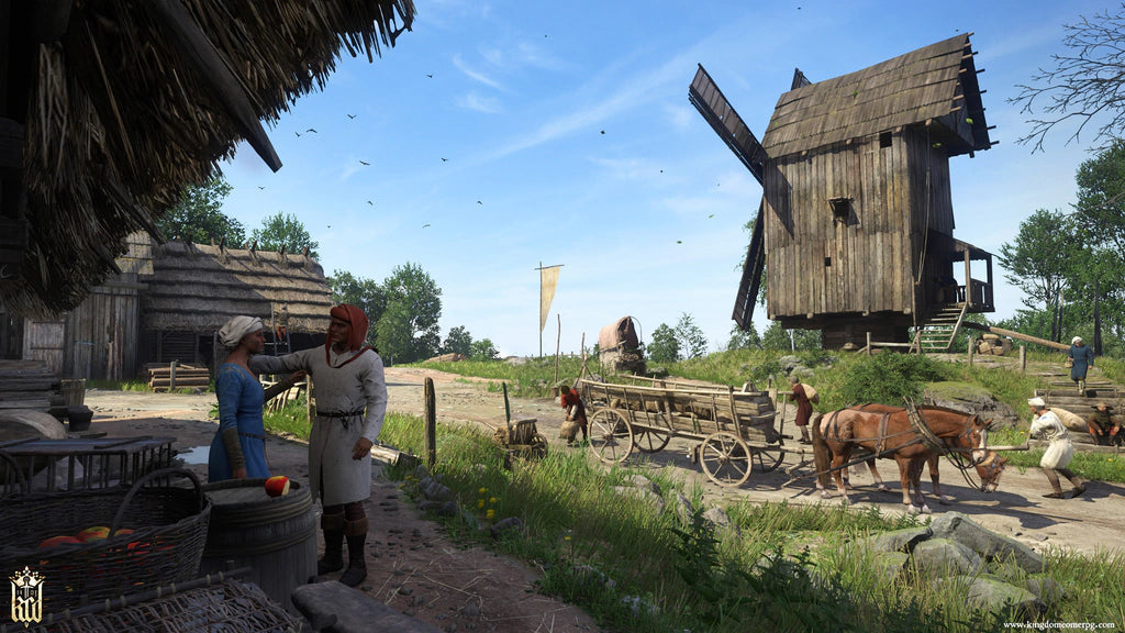 Gameplay e captura de tela de Kingdom Come: Deliverance - PS4